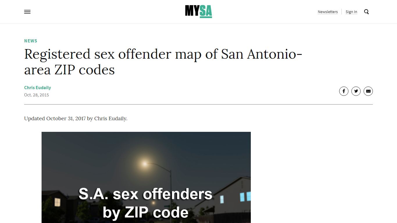 Registered sex offender map of San Antonio-area ZIP codes - mySA